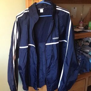 Adidas Retractable Hood Windbreaker